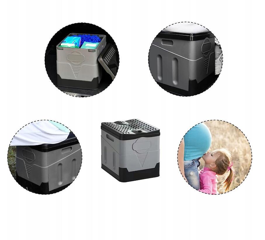 20L Portable Folding Toilet Seat For Camping Toilet Travel Hiking Outdoor Potty