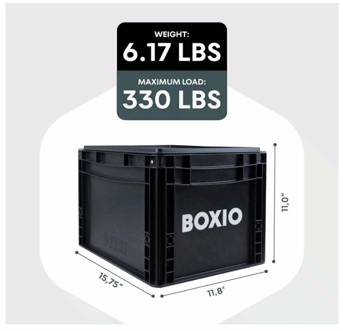 BOXIO Toilet – Portable Toilet Mini Camping Toilet: 14,7″ x 11,8″ x 11,0″ US