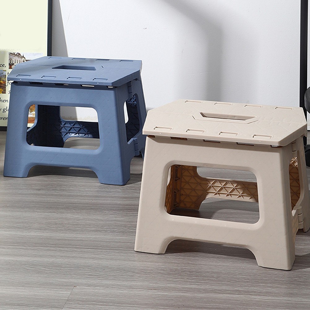 Conveniently Portable Folding Stool for Fishing and Camping Activities