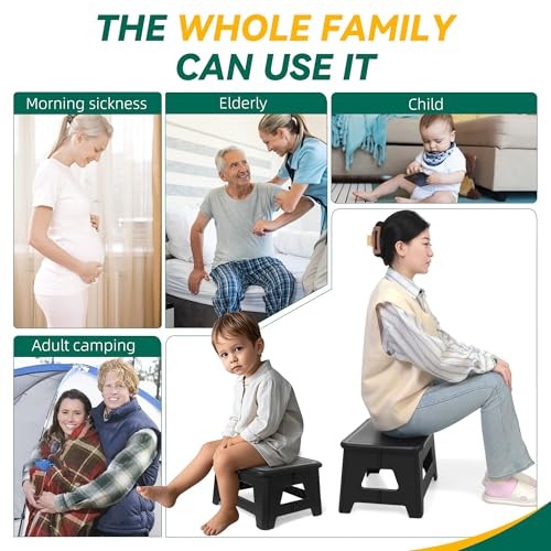 In-car Portable Toilet Collapsible Potty, Emergency Toilet, Temporary 15x13x3