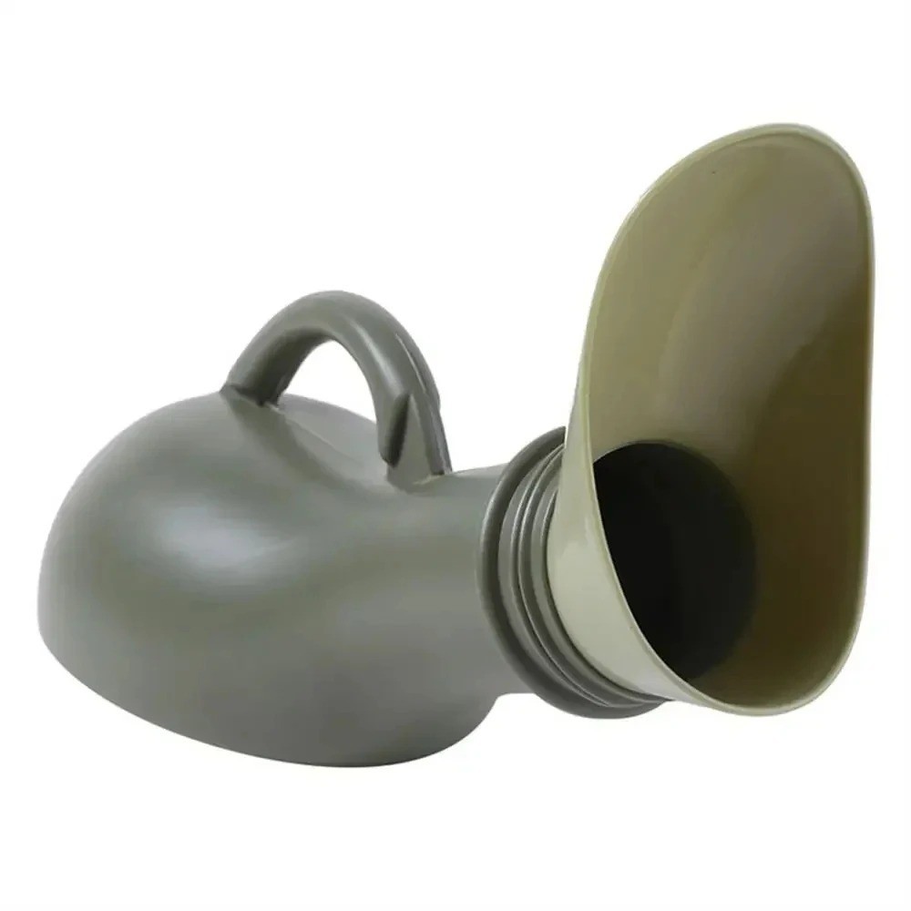 1 Pc Portable Plastic Urinal Bottle with Cap – Men Travel Camping Car Toilet