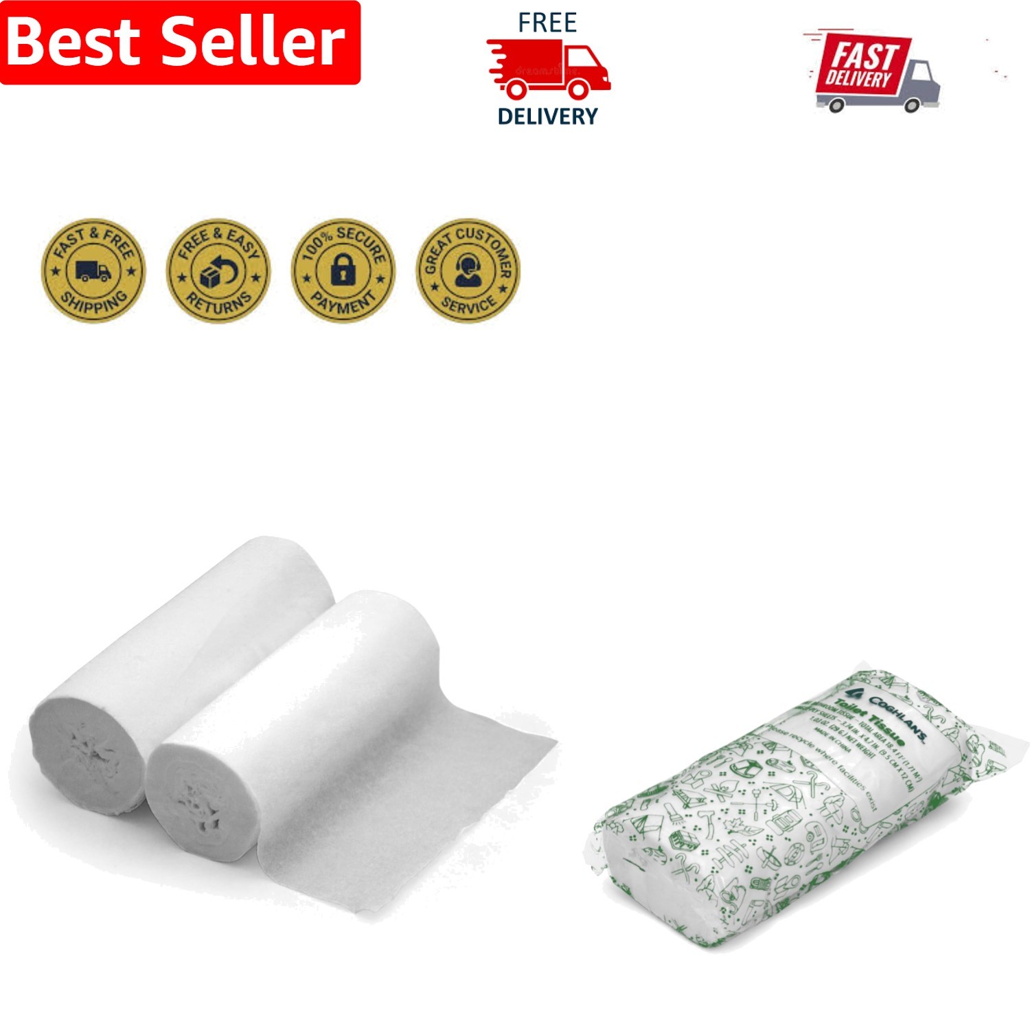 Biodegradable Portable Toilet Tissue – Eco-Friendly & Convenient for Camping