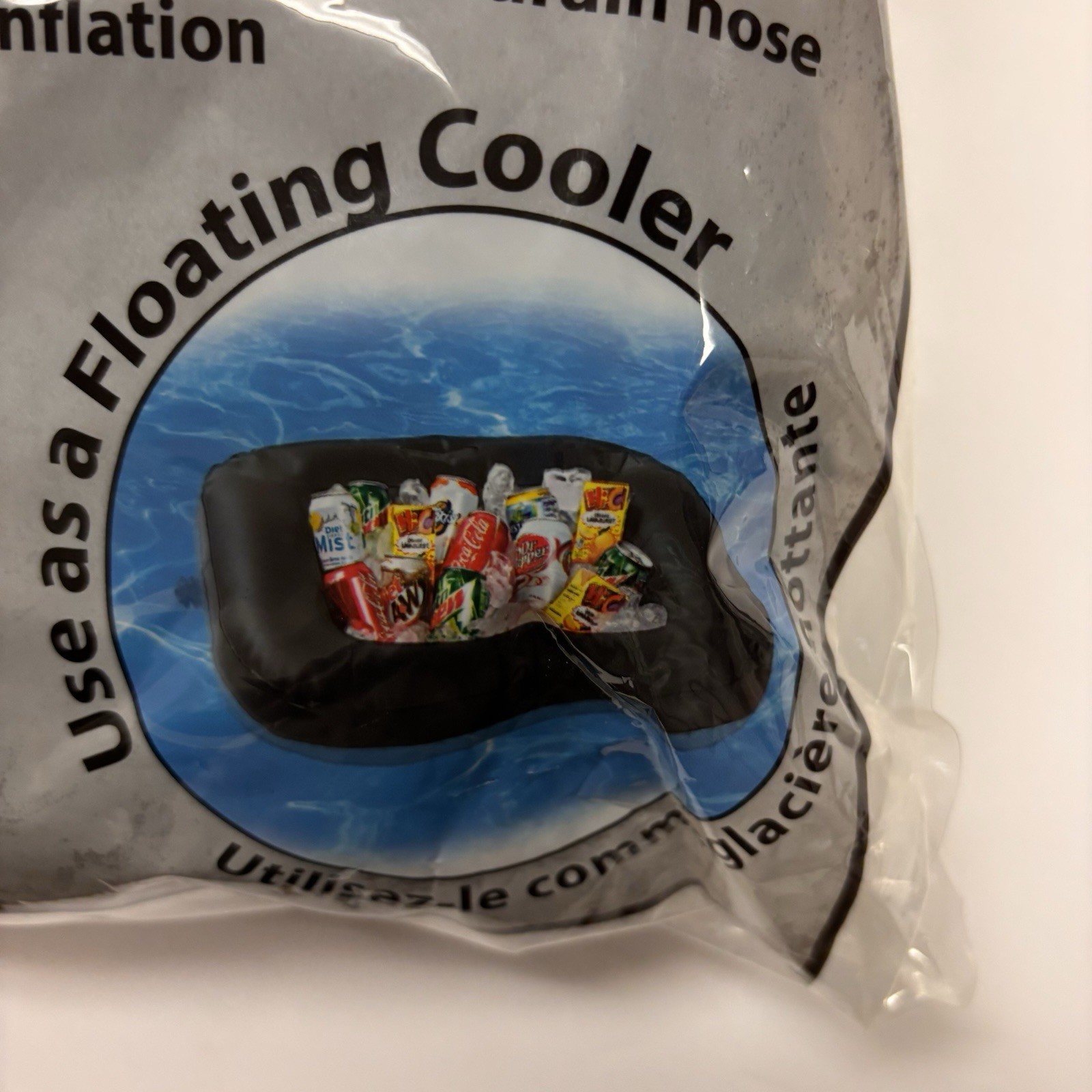 Reliance Products NEW Inflatable Sink Pool Cooler Portable 4-Gallon Black