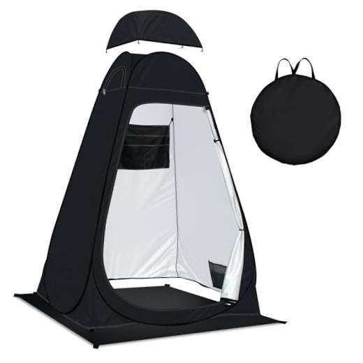 Pop Up Privacy Shower Tent Camping Portable Toilet Tent Outdoor Changing Porta