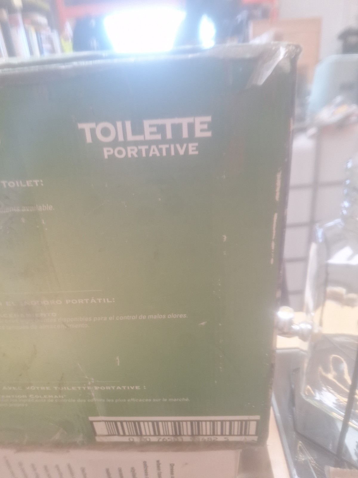 Coleman Portable Flush Toilet 3.2 Gallon Camping Gear 827-802T