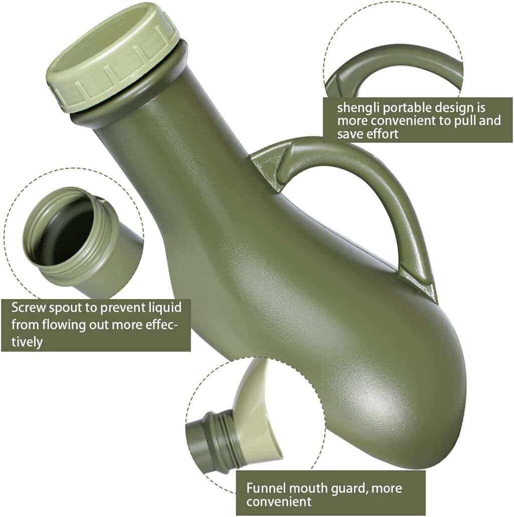 Female Emergency Portable Pee Bottle Kit Portable Urinal Male Car Camping Toilet