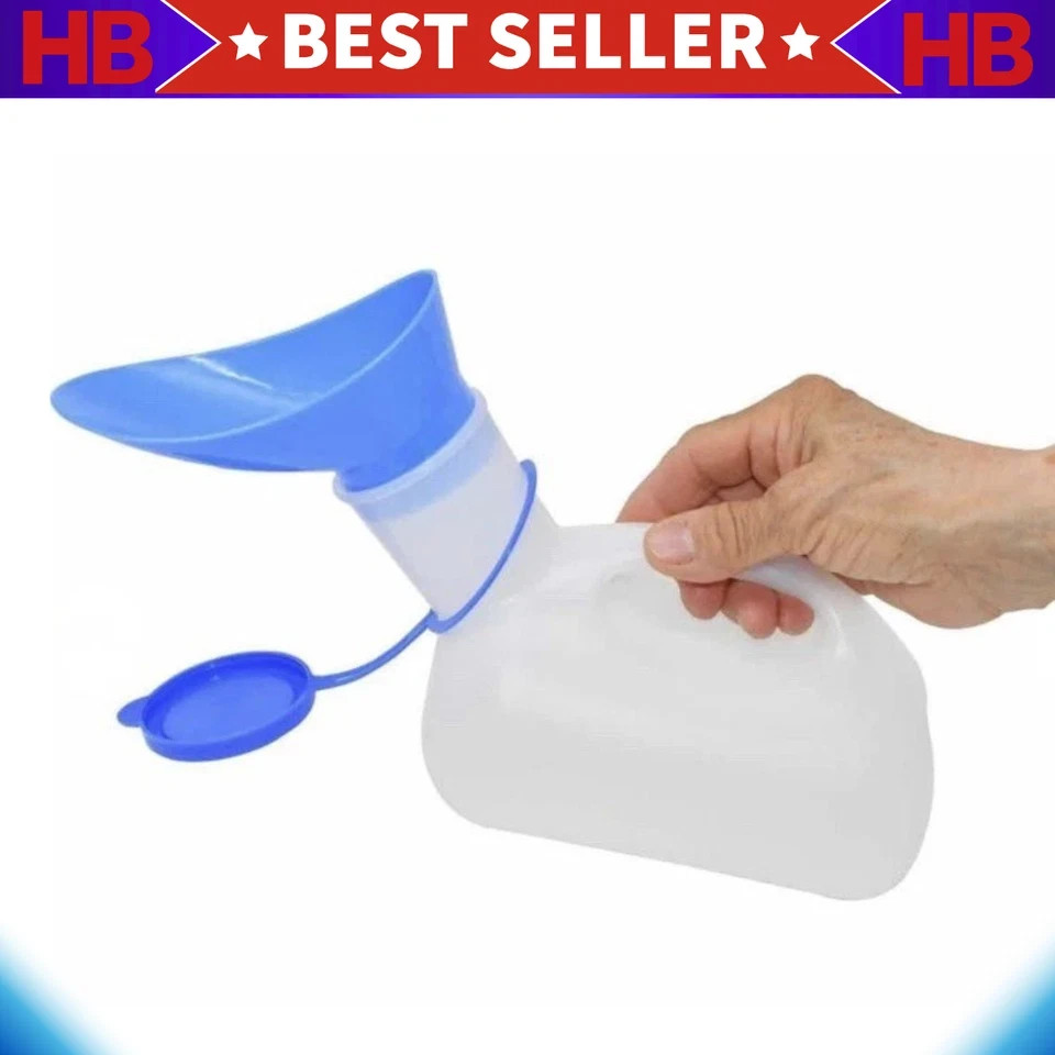 1000ML Portable Urinal for Men Women Car Travel Camping Outdoor Toilet Bottle US