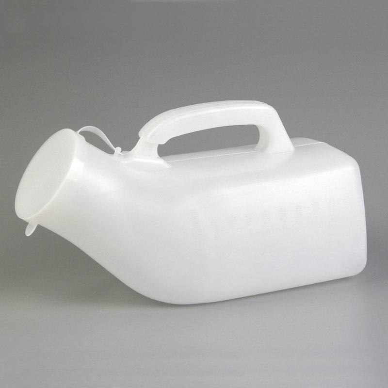 Portable Men Mobile 1200ml Toilet Car Travel Camp Urine Pee Handle Urinal Storag