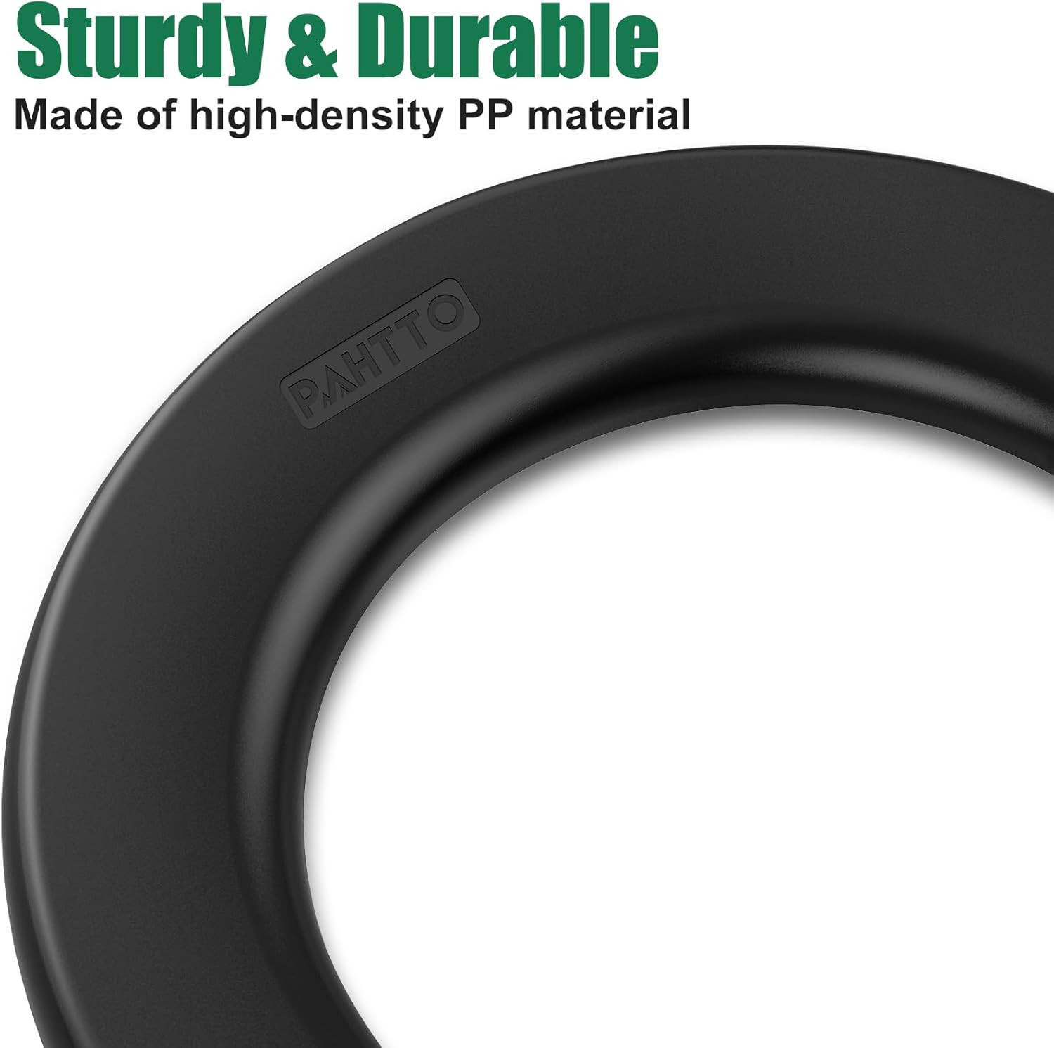 Bucket Toilet Seat, Portable Toilet Seat for 5 Gal Buckets, Camping Toilet Seat,