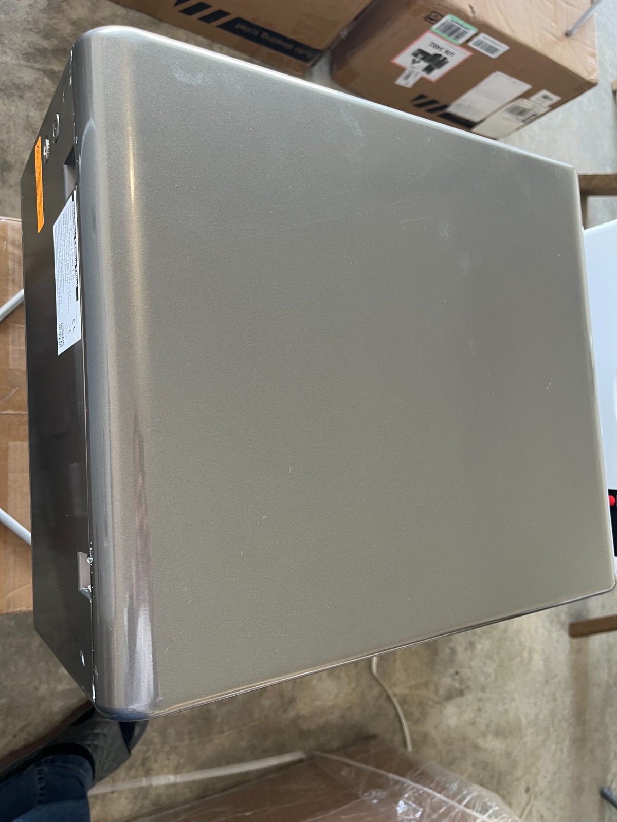 MODIWELL Dry Flush Toilet, LE-310 Grey, Used-Class C