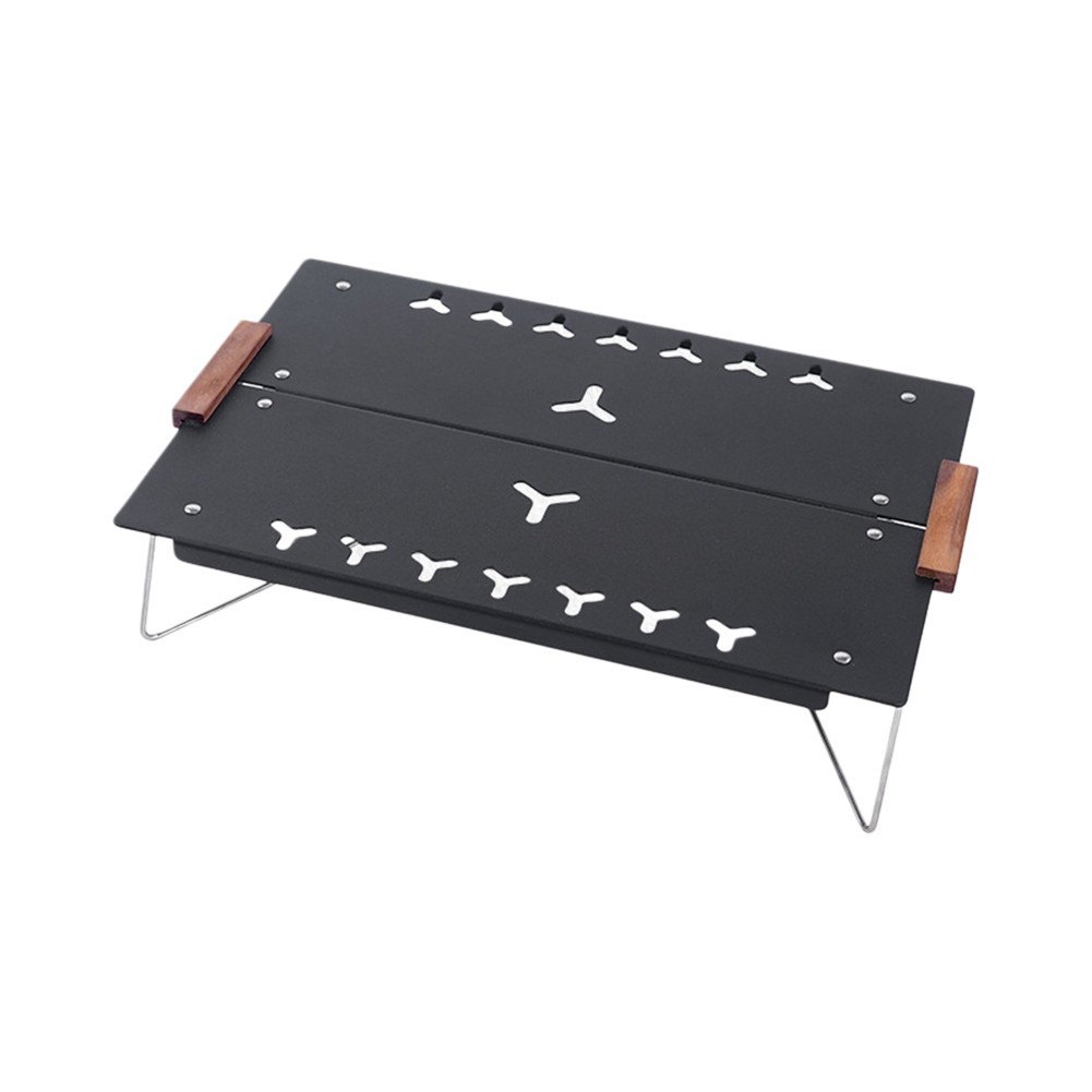 Folding Aluminum Alloy Camping Table Lightweight Portable Picnic Table