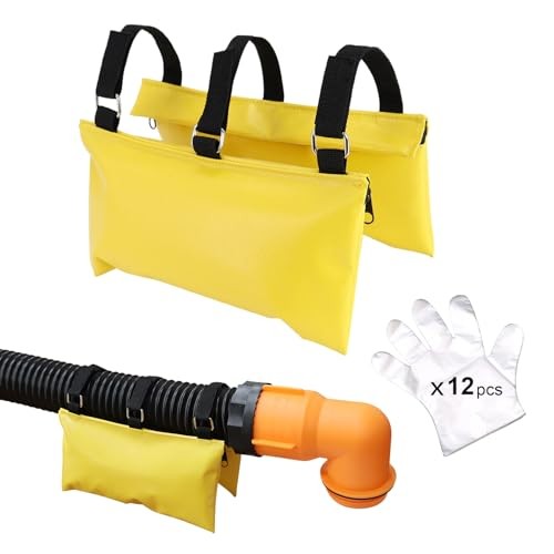 Camper/RV/Trailers Sewer Weight Bag for RV Camping, RV Sewer Hose 1 Pack