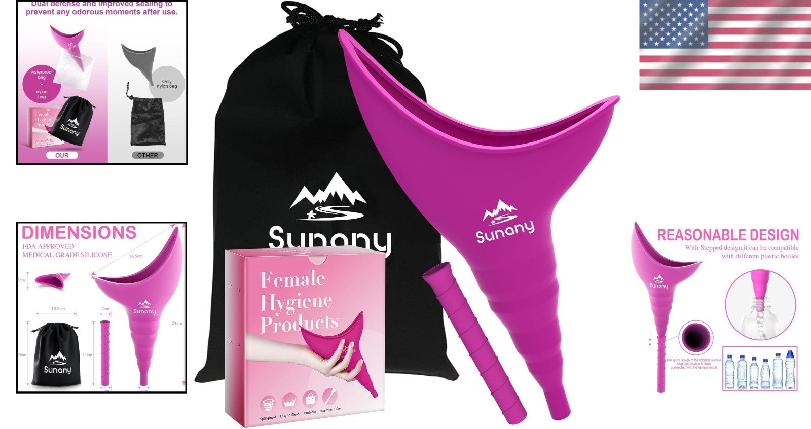 Lightweight & Odor-Free Women’s Urination Device – Your Travel Companion