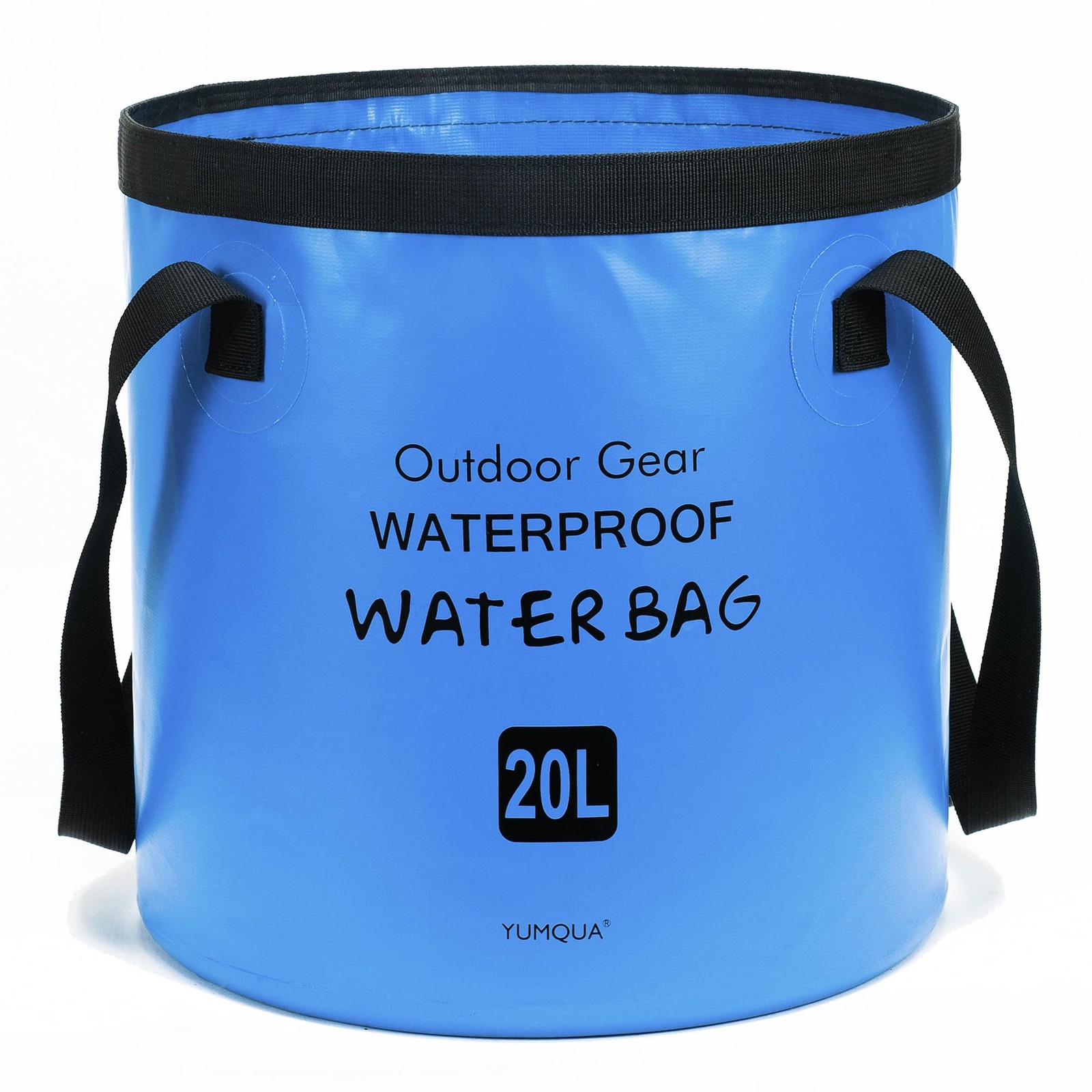 Collapsible Bucket 5 Gallon(20L), Multifunctional Portable Folding Bucket Wat…