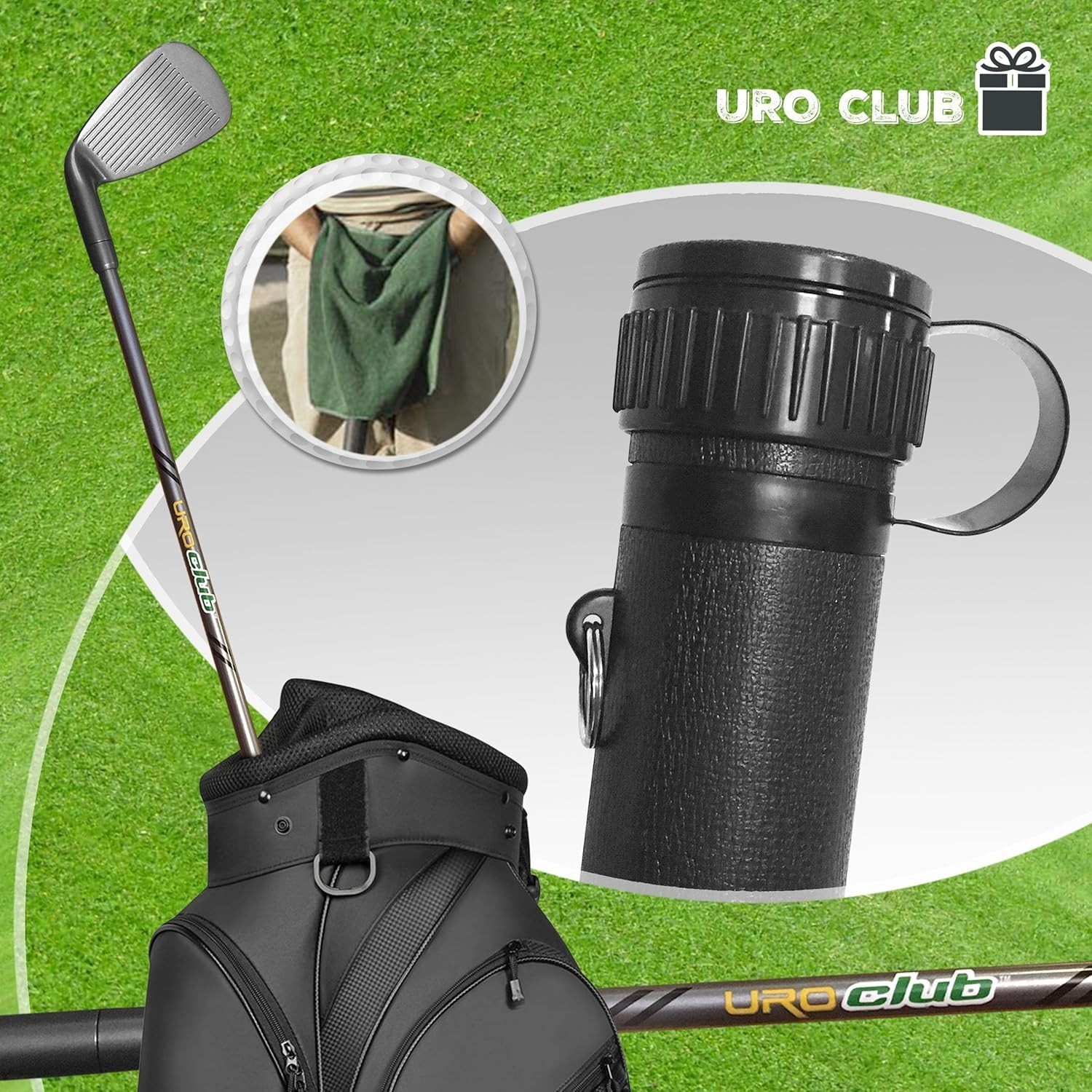 Large Waterproof Urinal Disguised As Golf Club – Perfect For Outdoors
