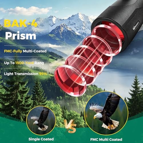15×56 Monocular Telescope High Power Monoculars High Definition for BLACK-2