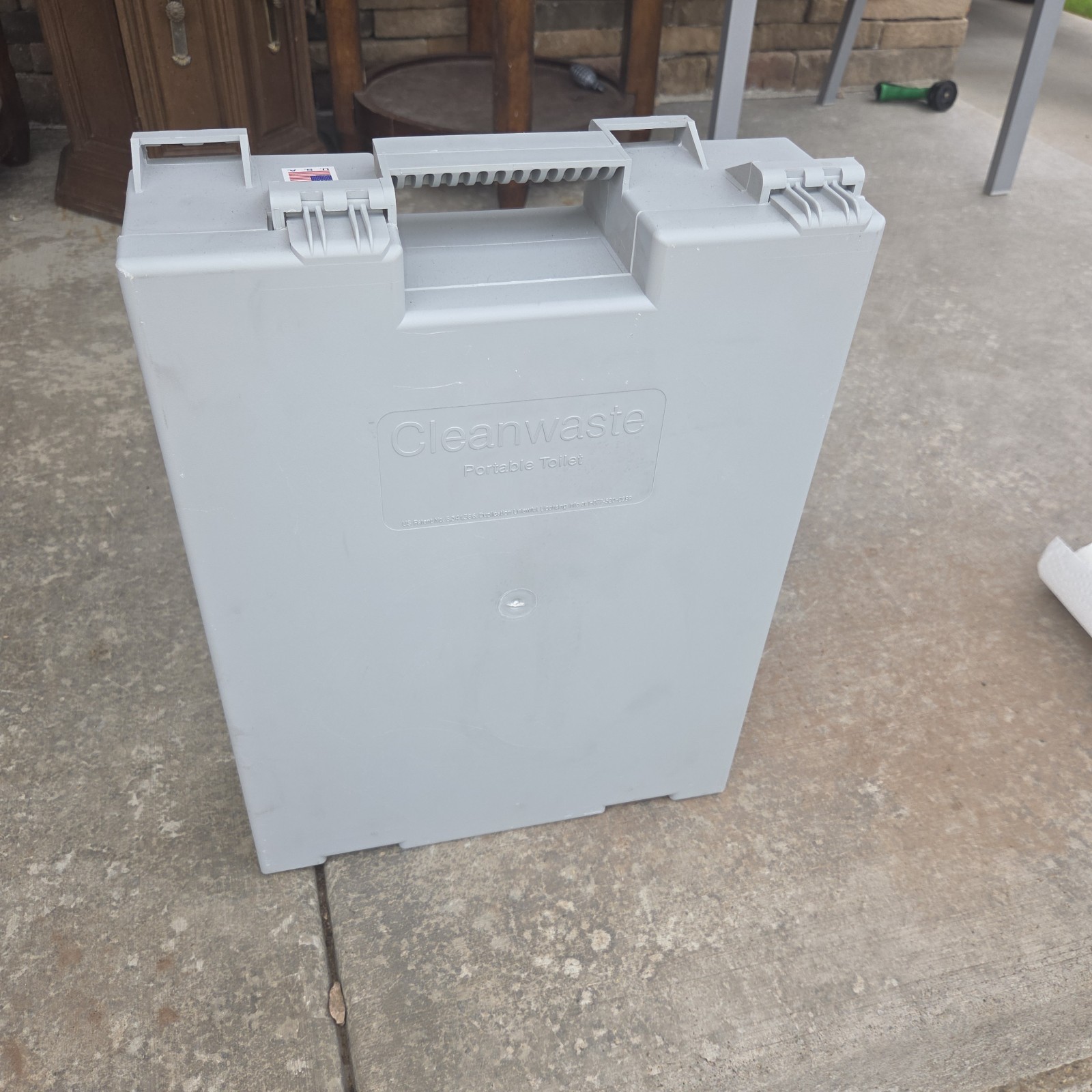 Cleanwaste GO Anywhere Portable Folding Toilet – Best for Camping or Overlanding