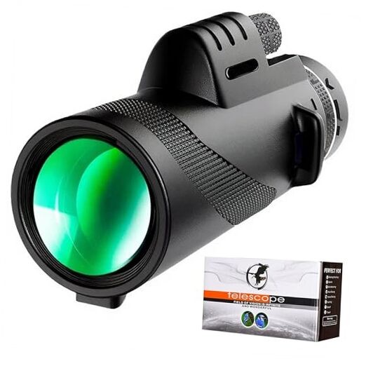 Monocular Telescope 80 x 100 High Powered Monoculars for Adults with