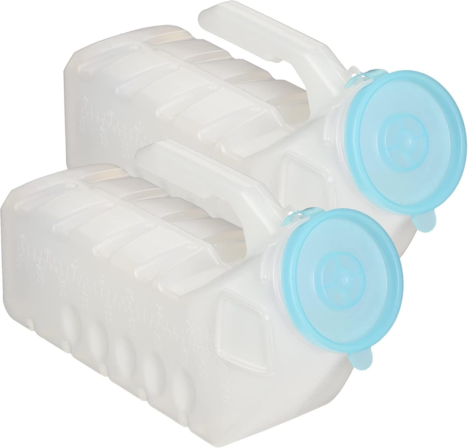 Portable Male Urinal Bottle Set – 2 Pack, Leak-Proof & Ergonomic for Convenience