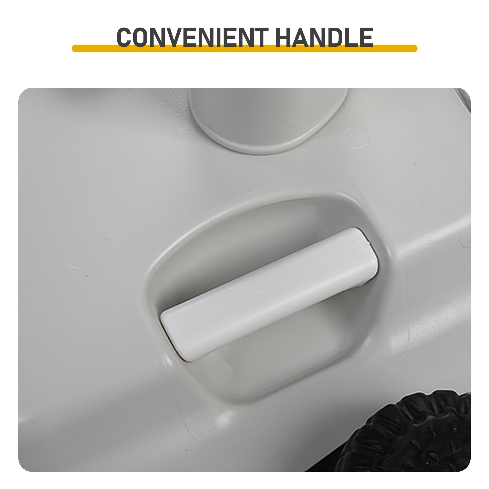 Portable Hand Sink Toilet Combo Outdoor Camping Wash Station Pump HDPE RV Boat
