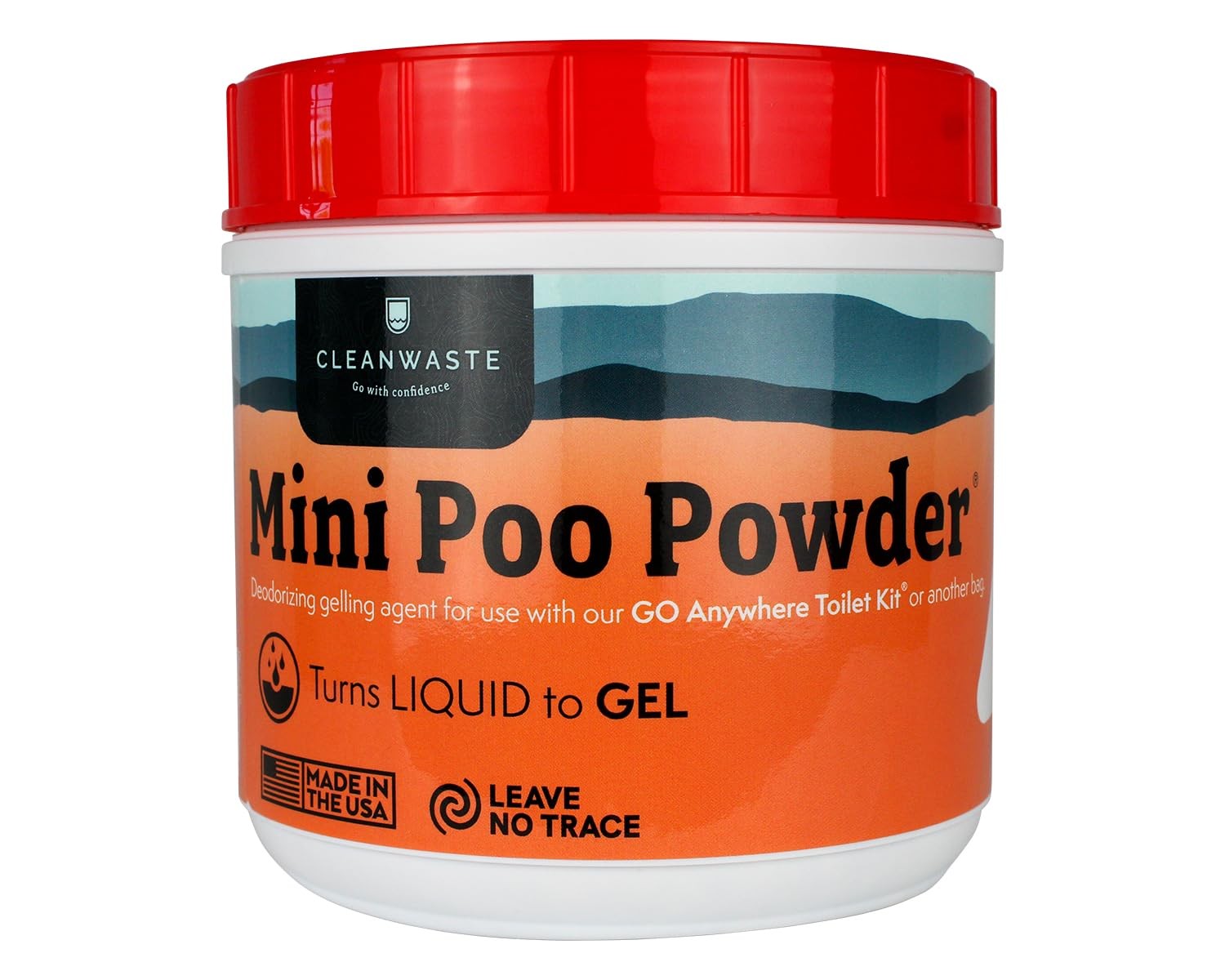 Cleanwaste Mini Poo Powder Waste Treatment-55 Use (D556POW)