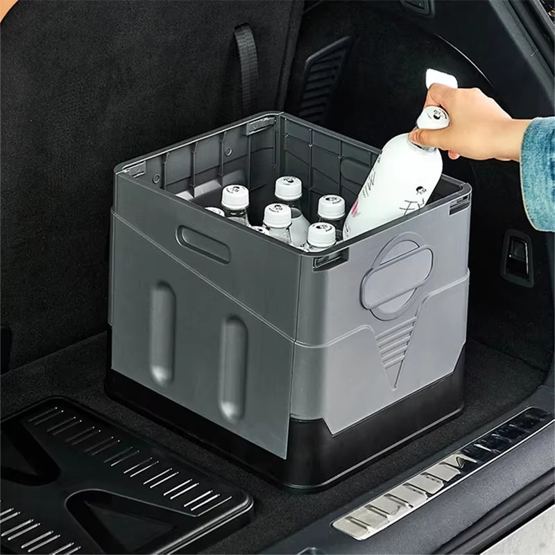 Folding Toilet, Portable, Collapsible, Anti-Odor Storage Box, Car Toilet, Adult