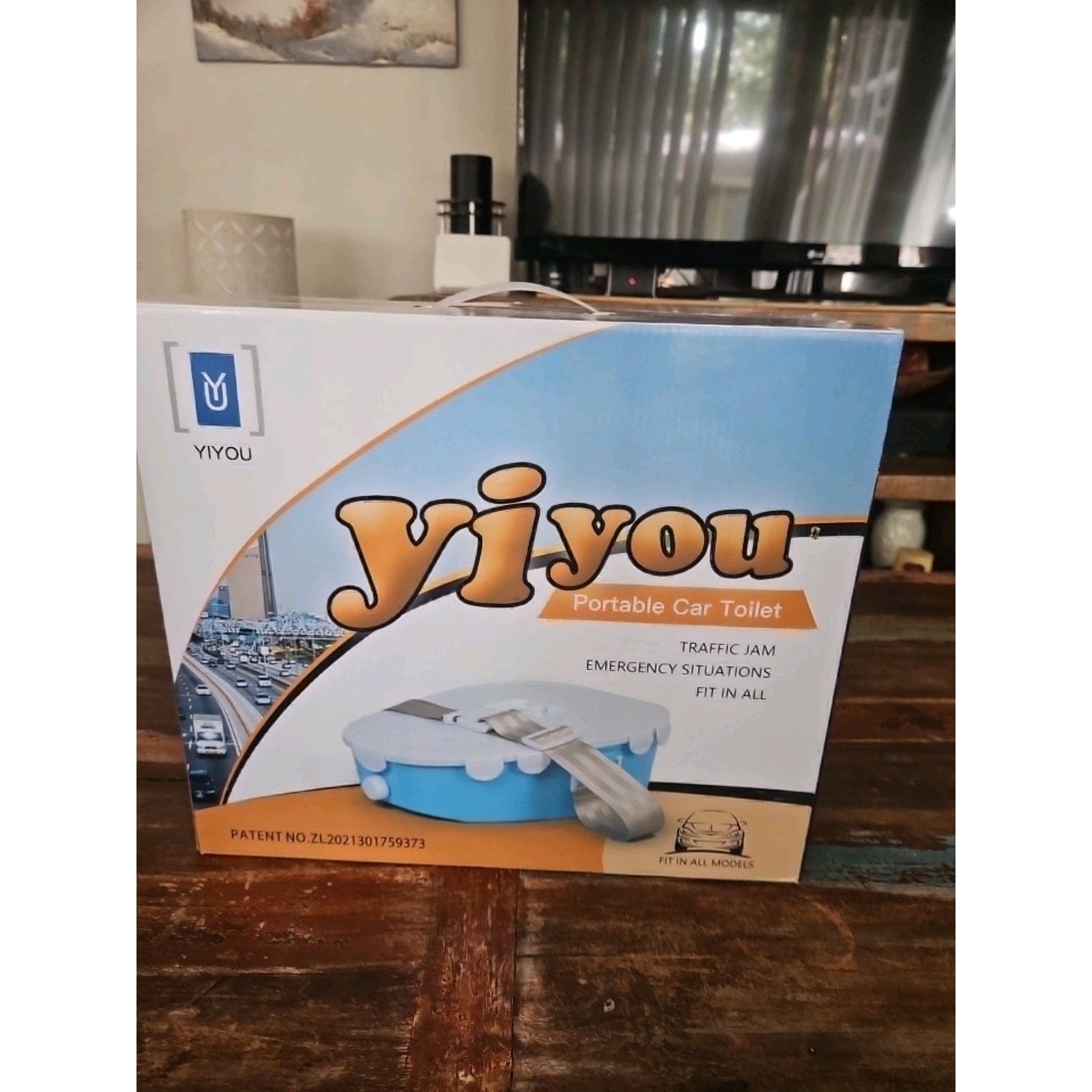 Portable Car Toilet By YIYOU Patent #ZL2021301759373 Fits In All Models New Box