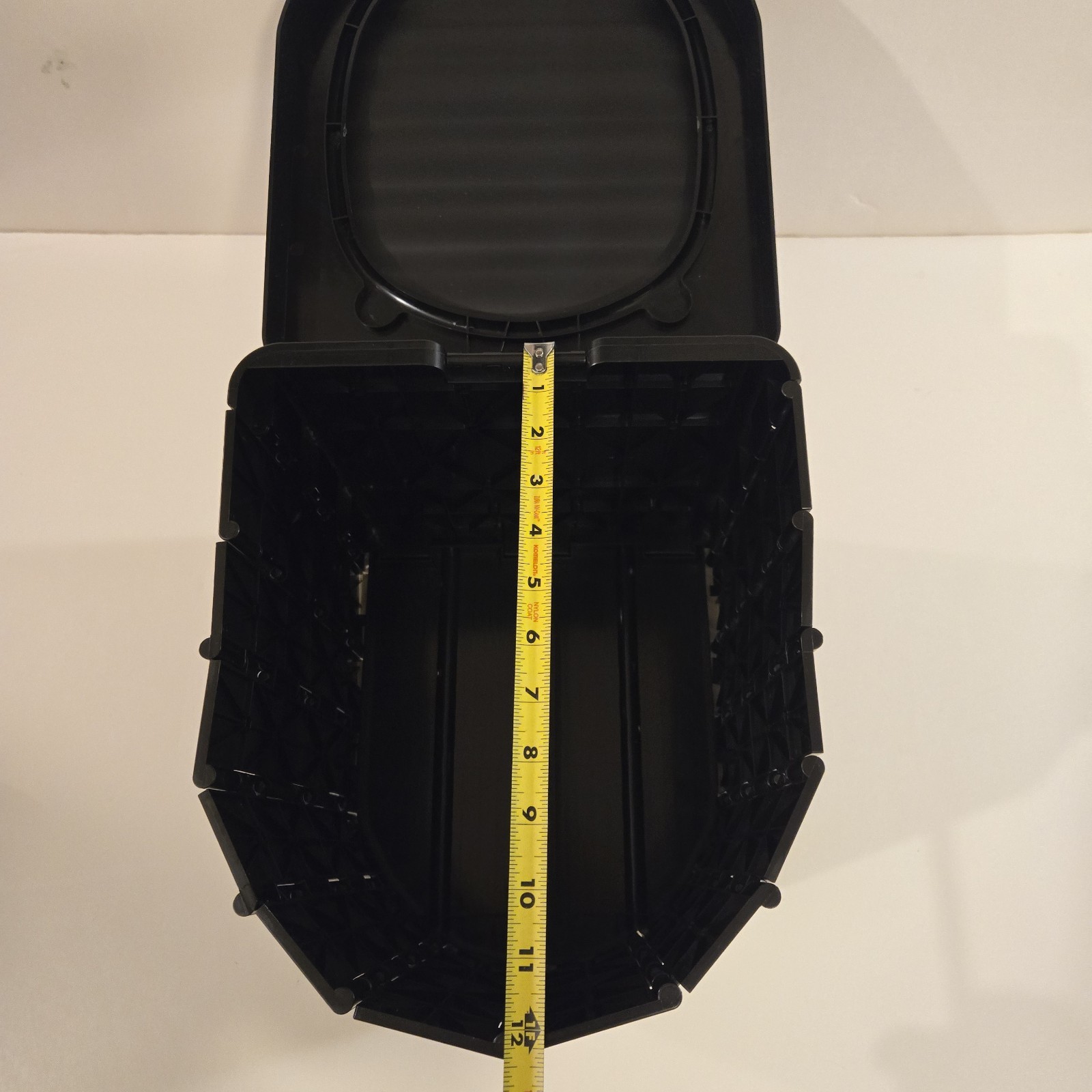Folding Portable Travel Toilet w/ Lid for Camping Hiking Outdoor Car Use Adults