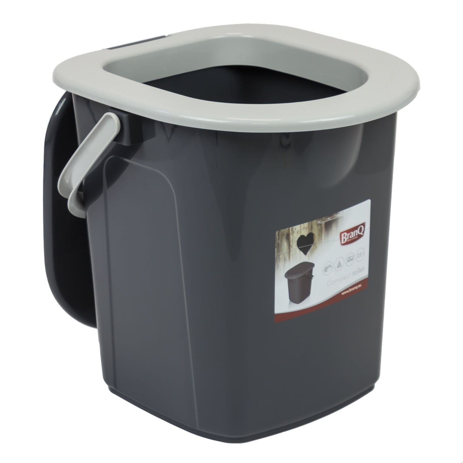 BranQ Home Essential 1306 Camping Toilet, 22L