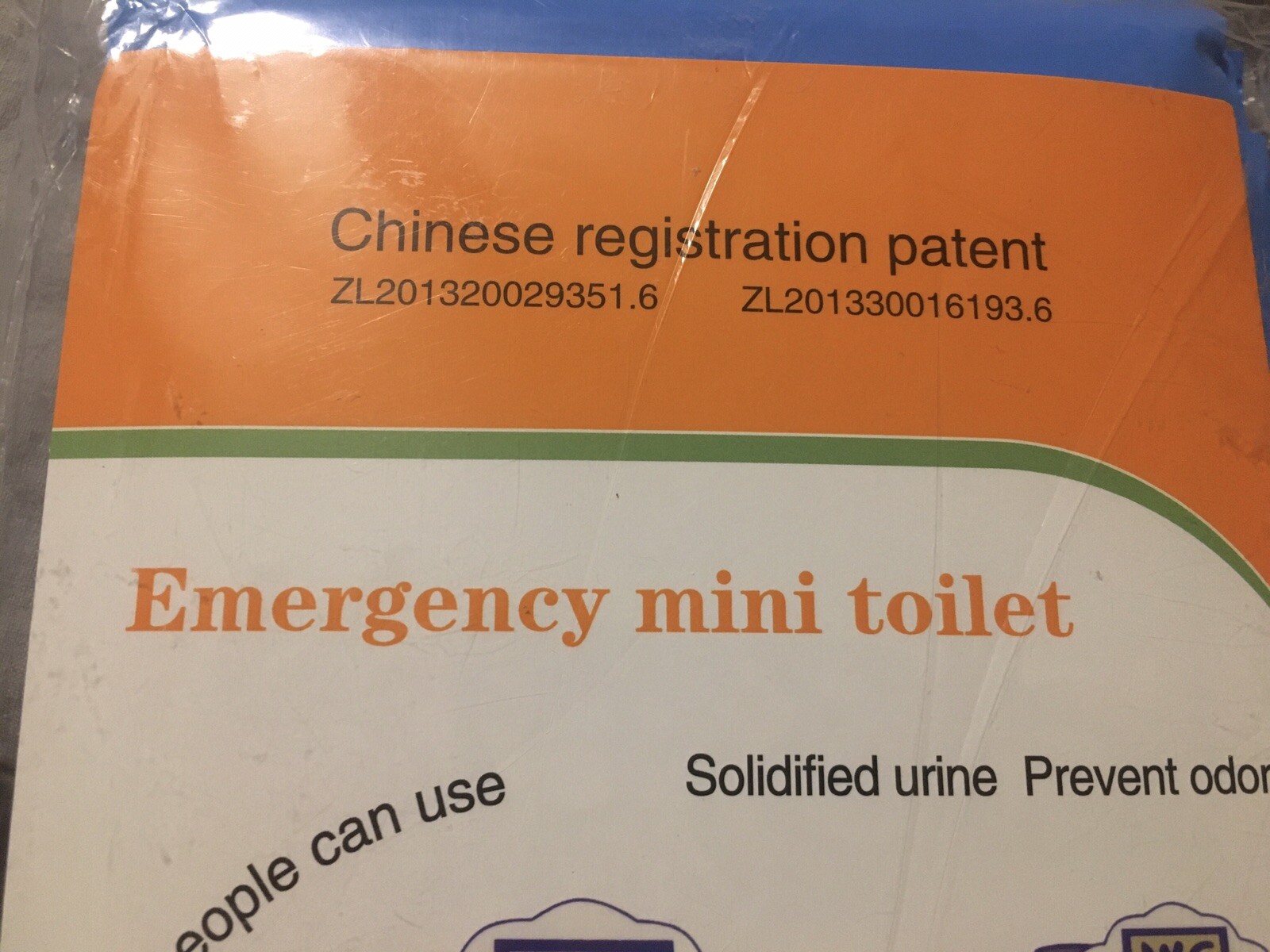 Emergency Mini Toilet Disposable 10x Urine Bags 600cc 8 Pack Male/Female Use New