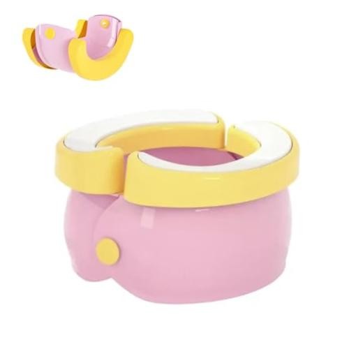 Portable, Foldable Potty Seat for Toddler, Travel Toilet Seat Emergency