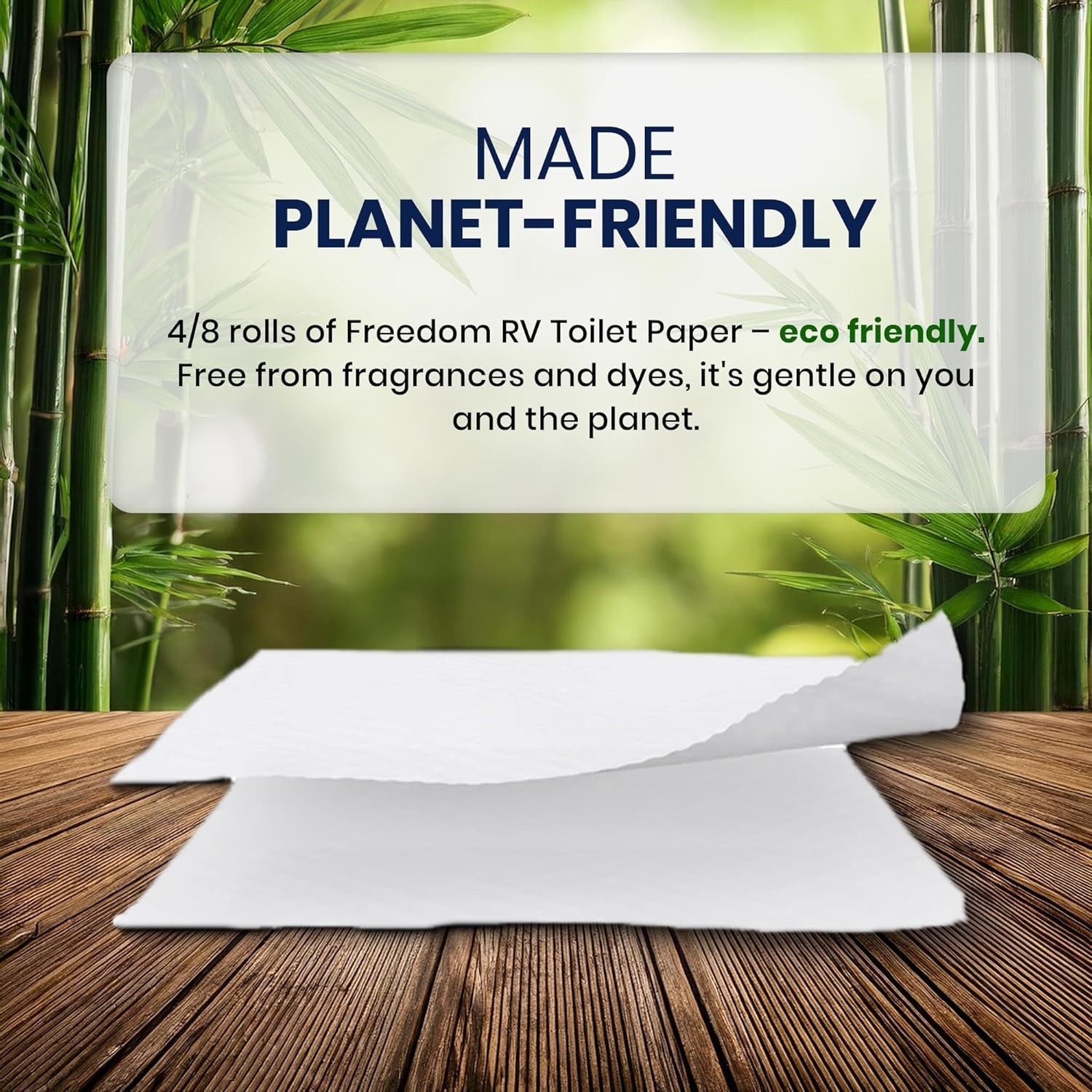 Septic Tank Safe Toilet Tissue for Campers and RVs Biodegradable Marine Toile…