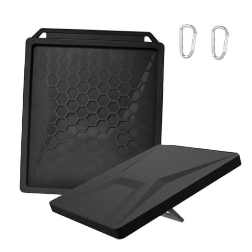 Black Starlink Mini Cover Case with Carabiner Clip – Style A – Black