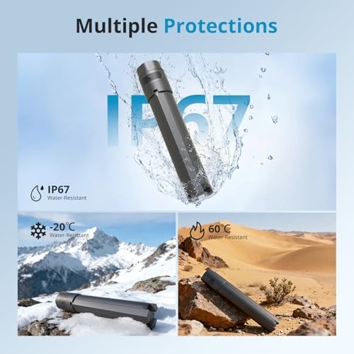Portable 166Wh 45000mAh Battery Pack for Starlink Mini with Tripod Stand