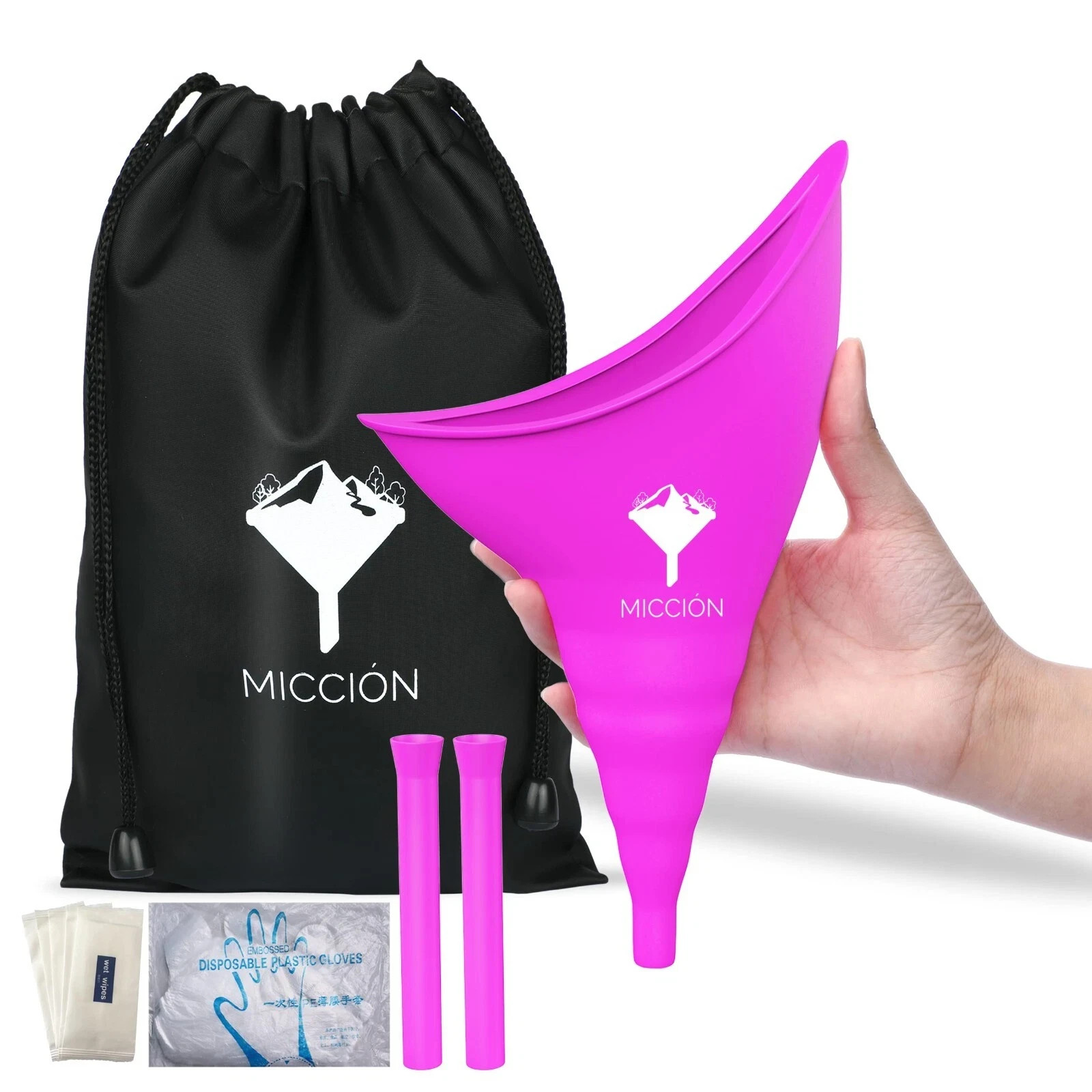Miccion Urina Women Silicone Pee Funnel Portable Urination Device
