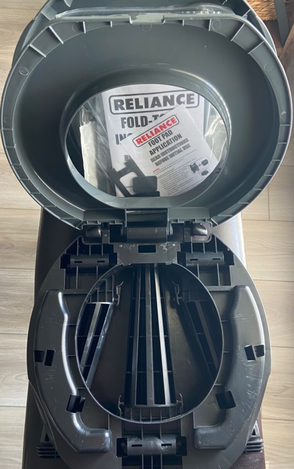 Reliance Fold To Go Collapsible Toilet