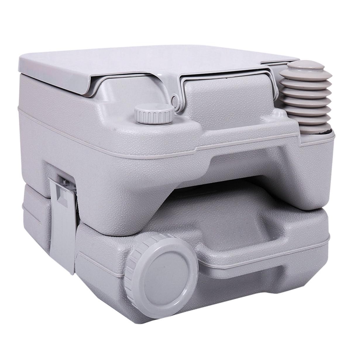 2.6 Gallon Camping Toilet Outdoor Porta Potty for RV Travel Camping Boating