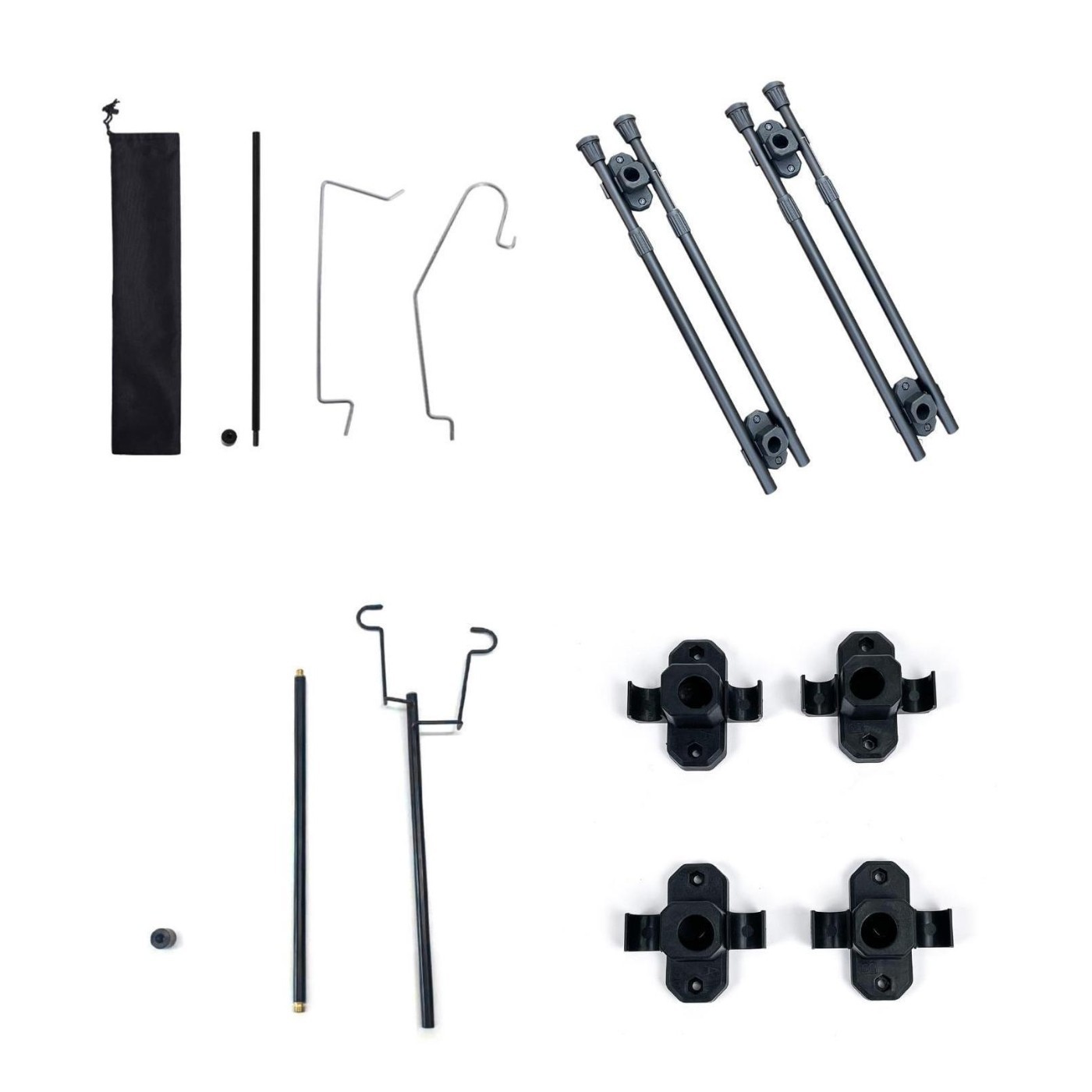Aluminum Camping Table Links Camping Equipment Inside Diameter 1.5cm Spare Parts