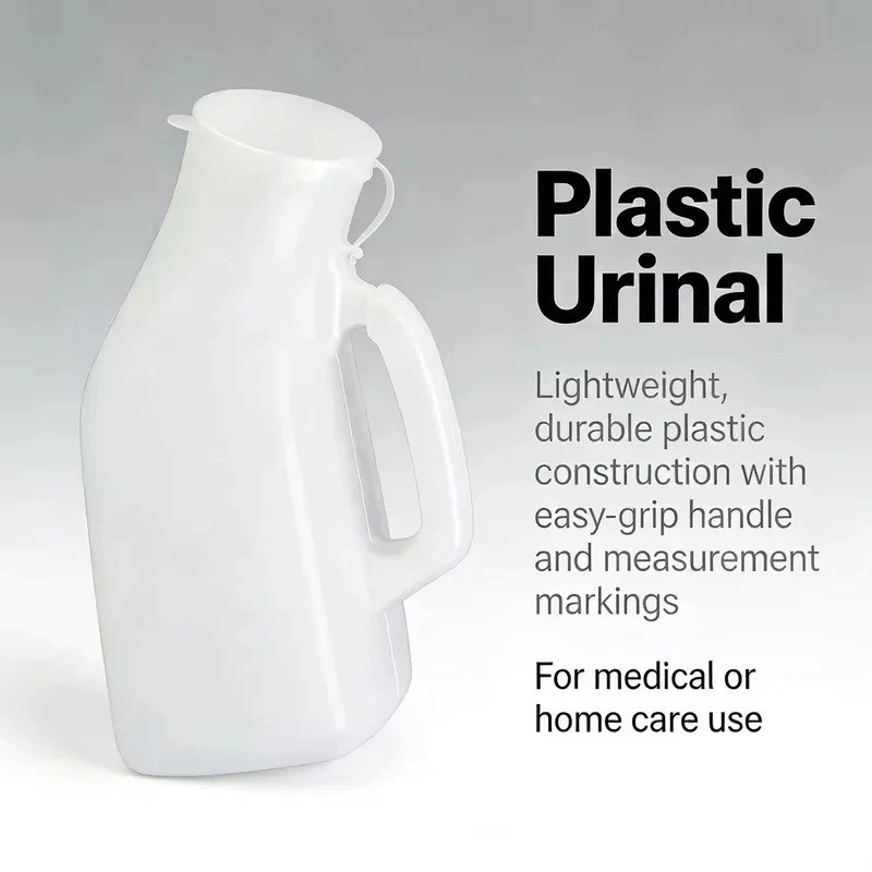 1200ml Portable Travel Urinal Bottle – Men Car Camping Emergency Pee Container