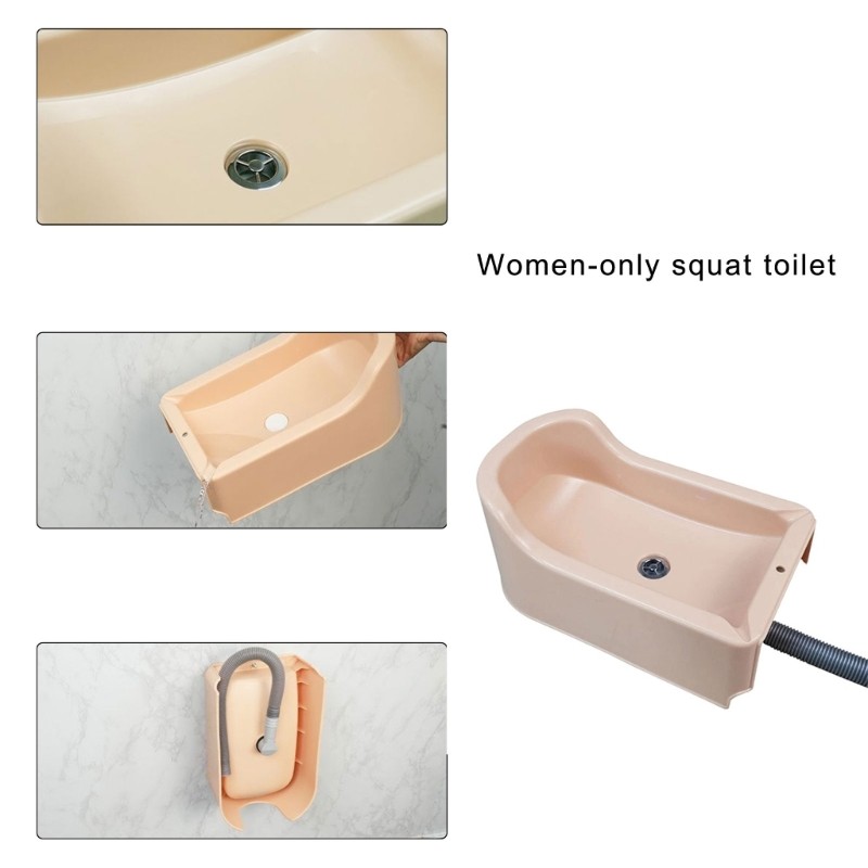 Lightweight Plastic Female Urinal Device for Hiking Festivals Or Public Restroom