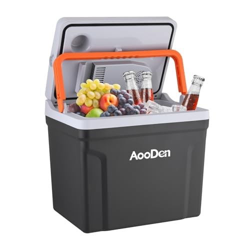 Upgrade (25Liter) Electric Car Cooler and Warmer with New Removable 27 Quart