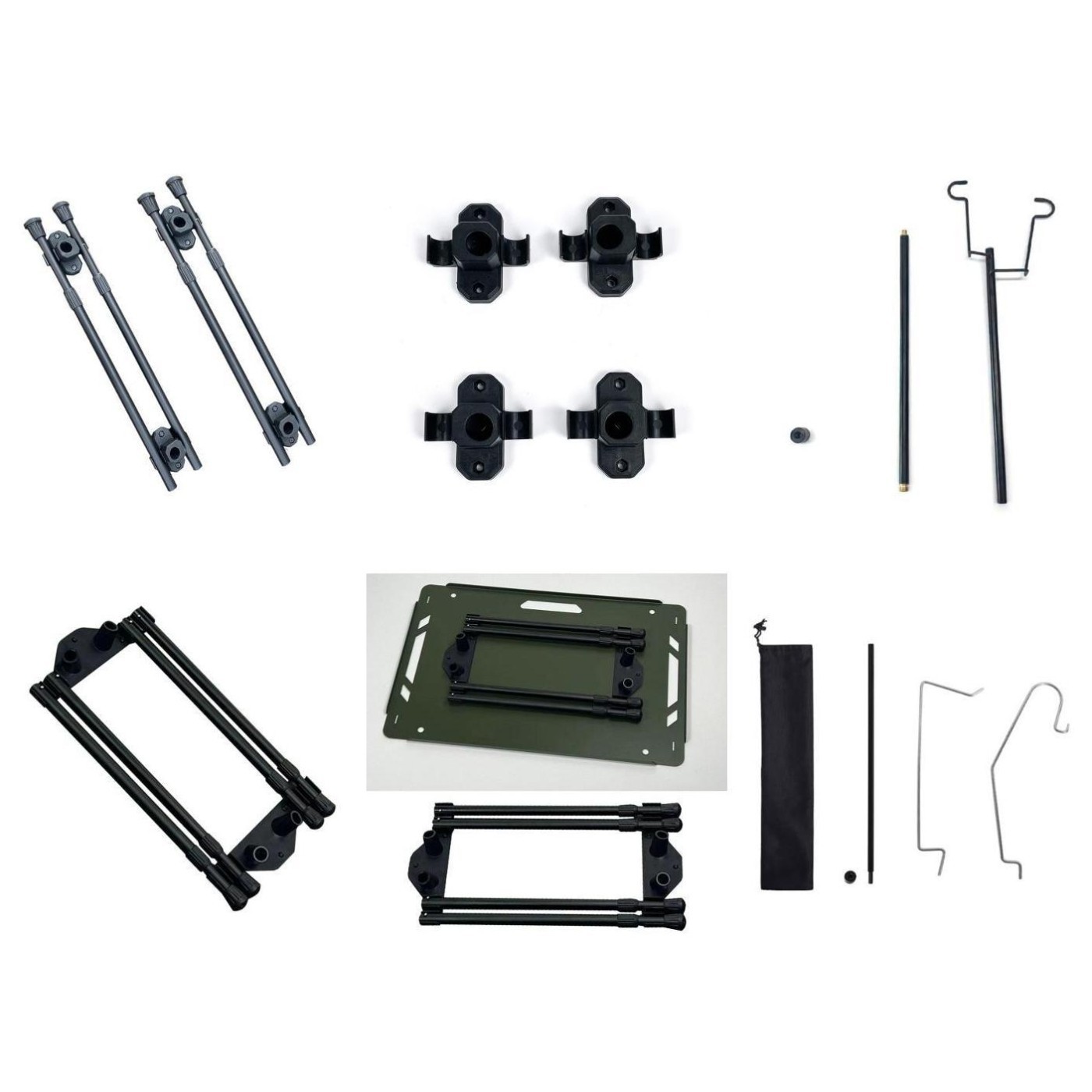 Aluminum Camping Table Links Camping Equipment Inside Diameter 1.5cm Spare Parts