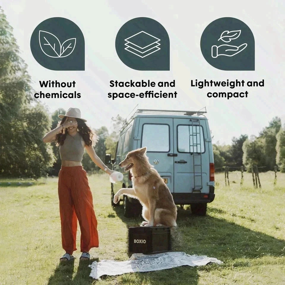BOXIO TOILET Portable Camping Toilet – Separating Eurobox Design Freeship USA