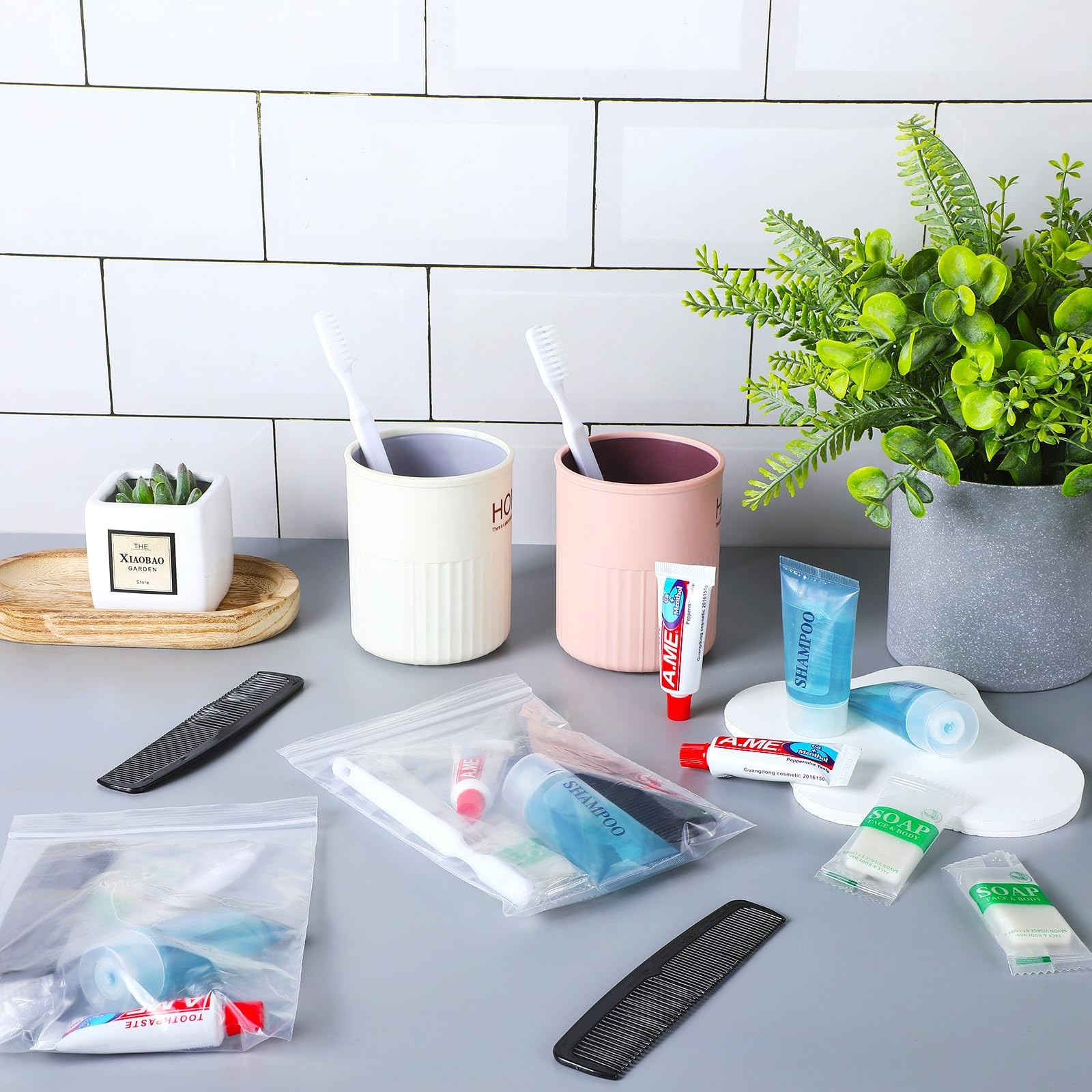 Ziliny 60 Pcs Homeless Hygiene Kits Bulk Homeless Care Package Supplies Basic…