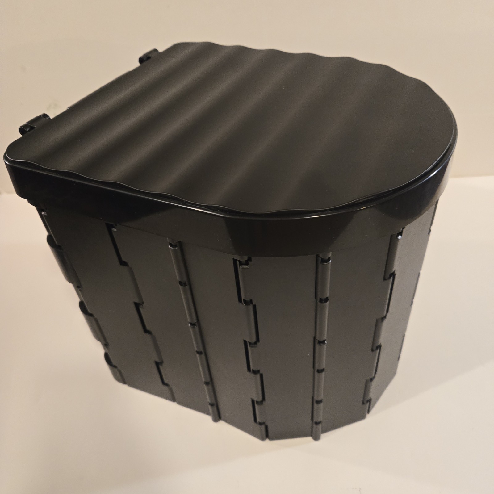 Folding Portable Travel Toilet w/ Lid for Camping Hiking Outdoor Car Use Adults