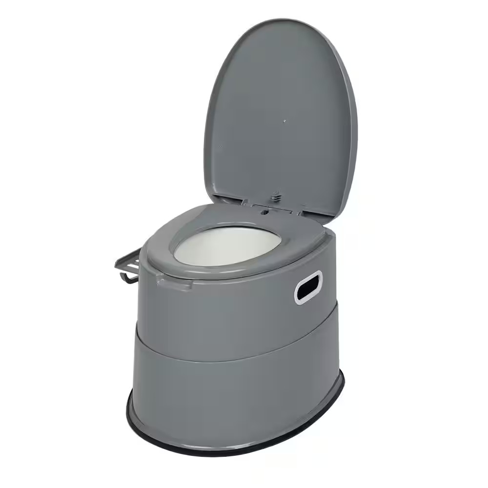 20 In. Portable Toilet for Outdoor Activities, Non-Electric, Waterless Toilet, G