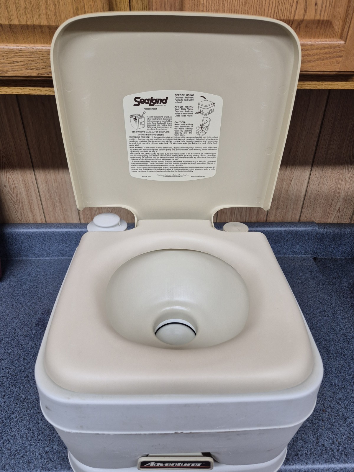 sealand portable toilet