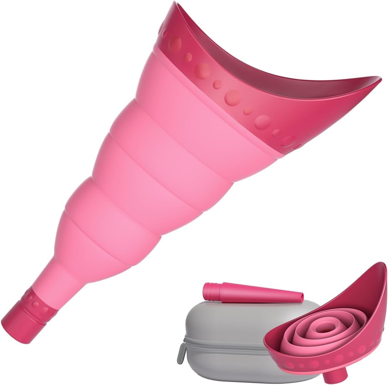 Pee Conch Foldable Female Urinal Device Portable Urinal for Women She Pee Cup.