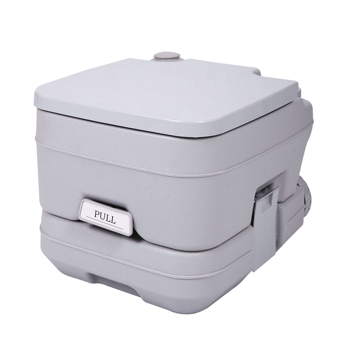 Lightweight Portable Toilet Flushable Camping Sanitary Outdoor Travel 2.6 Gallon