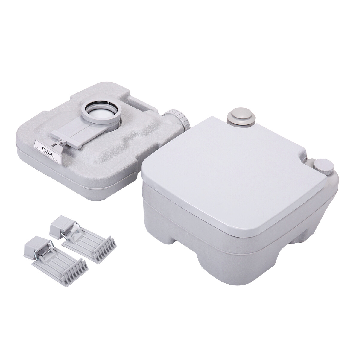 PENNYNANA 2.6 Gallon Portable Camping Toilet Travel Vehicle Boat Toilet Potty